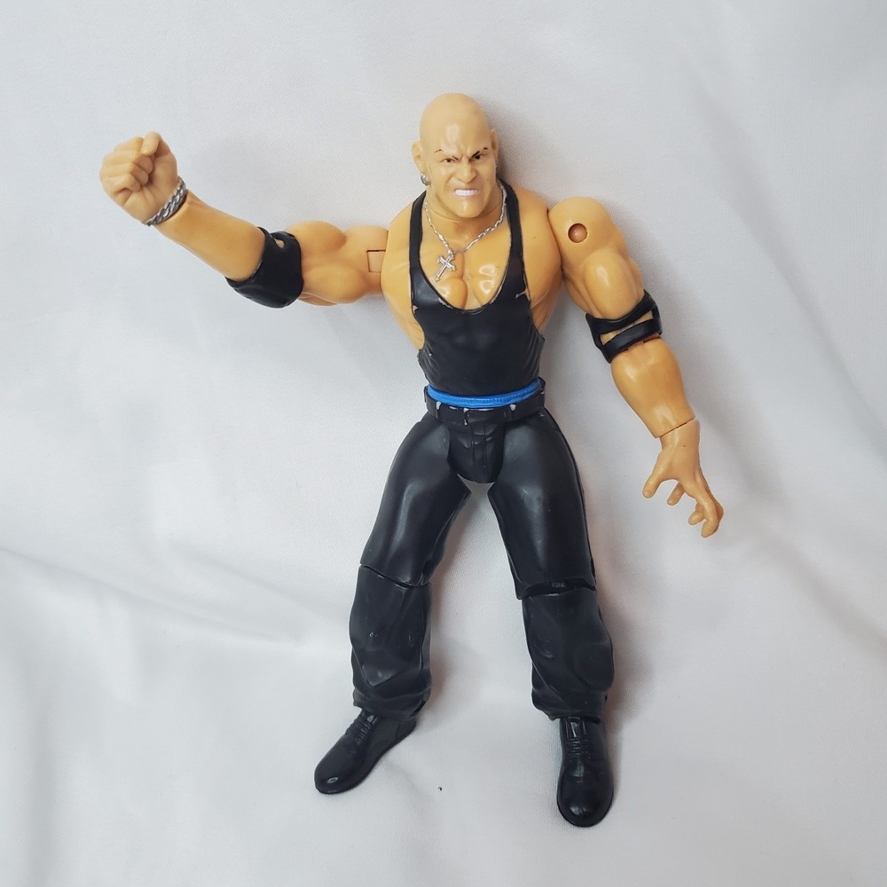 Vintage‎ 1999 Marvel WCW Konnan Slam N Crunch Wrestling Action Figure 6" Vintage
